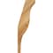 Ekena Millwork 4"W x 6"D x 18"H Funston Rough Sawn Knee Brace, Western Red Cedar BRC04X06X18FST00RWR - alternate 2